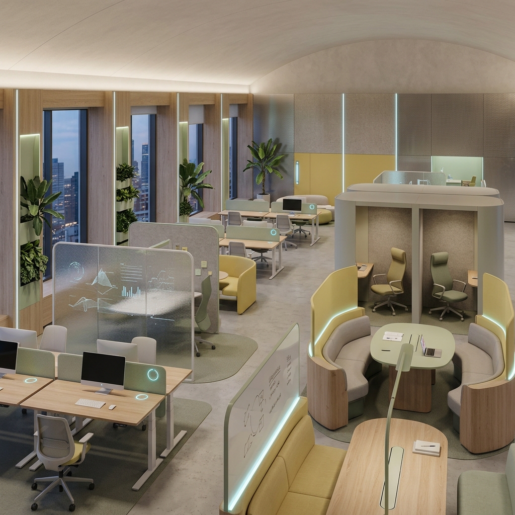 Modern Hybrid Corporate Office